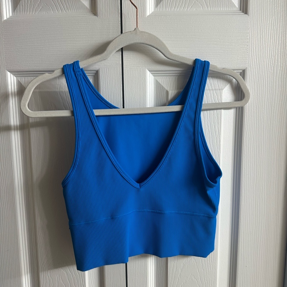 Lululemon Power Pivot Ribbed Tank Top - Picture 2 of 2
